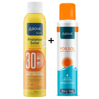 Protetor Solar Fps 30 E Pós Sol Above - 150ml/120g e 90g
