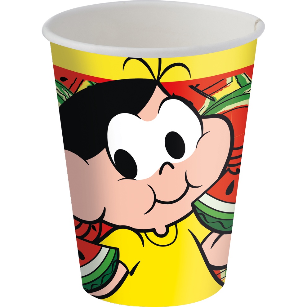 Copo de Papel 200ml Festa Magali Melancia - 8 unidades - Festcolor - Rizzo Festas
