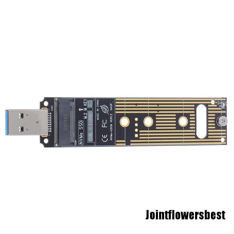 m 2 pcie nvme ssd to usb3 0 adapter