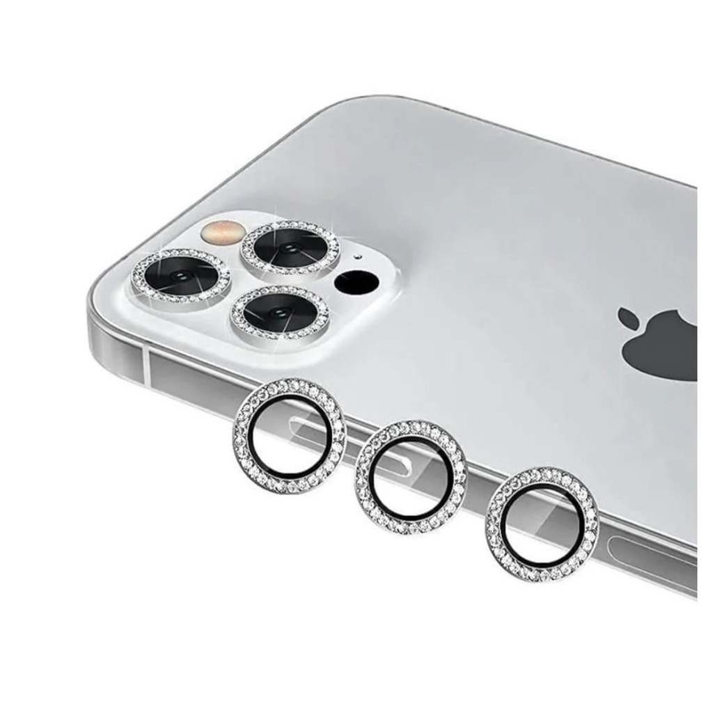 Lente Película de Câmera Diamante Strass iPhone 13 Pro / iPhone 13 Pro Max - UNIDADE