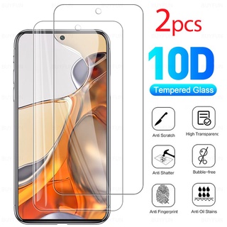 XIAOMI 2PCS Vidro Temperado Para Xiao MI 11LITE 11T 11TPRO Max Protetor De Tela Em 10LITE 10I 10T 10T PRO