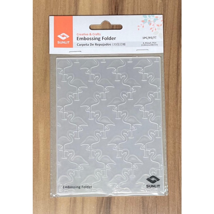 Placa De Textura Alto Relevo Em Papel Embossing Folder 14,5cm x 11cm ...