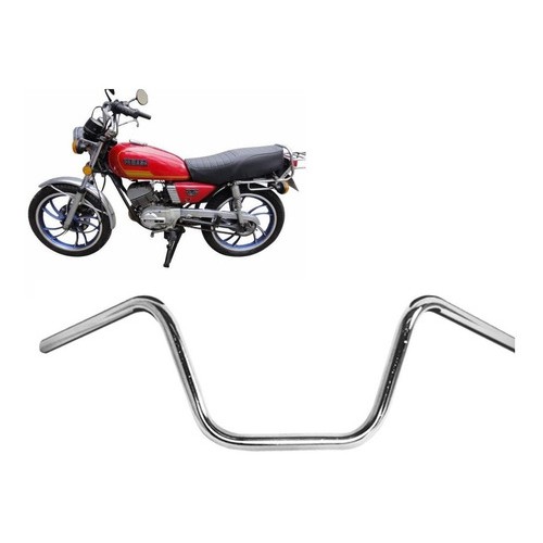 Guidão Modelo Original Yamaha Rx 180 Custom Cromado