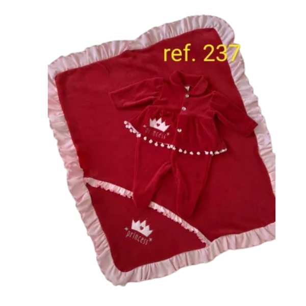 Saída De Maternidade Bebê Menina Luxo