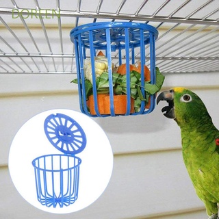 Doreen Prático Gaiola Suprimentos Brinquedos Pet Bird Suprimentos Frutas Vegetais Titular Pet Pássaro Papagaio Alimentador / Multicolor
