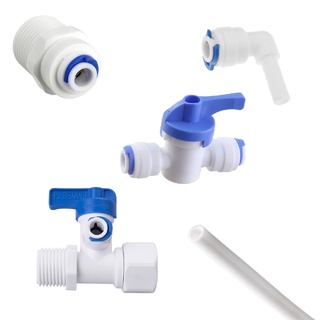 Peças De Instalação para Purificador de água Engate Rápido 1/4 (6,5mm)