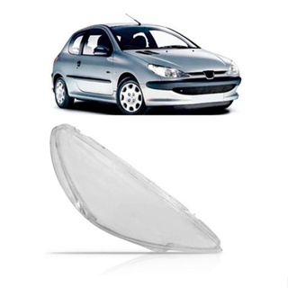 Lente Farol Peugeot 206 2004 A 2011 Foco Simples em Oferta na Shopee