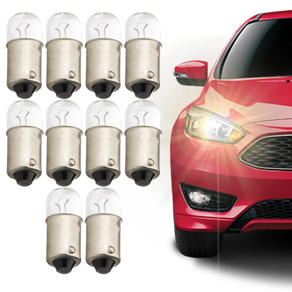 Caixa Com 10 Lâmpadas Automotiva 69 T4W 12V Ba9s Setas Sinalização em Oferta na Shopee