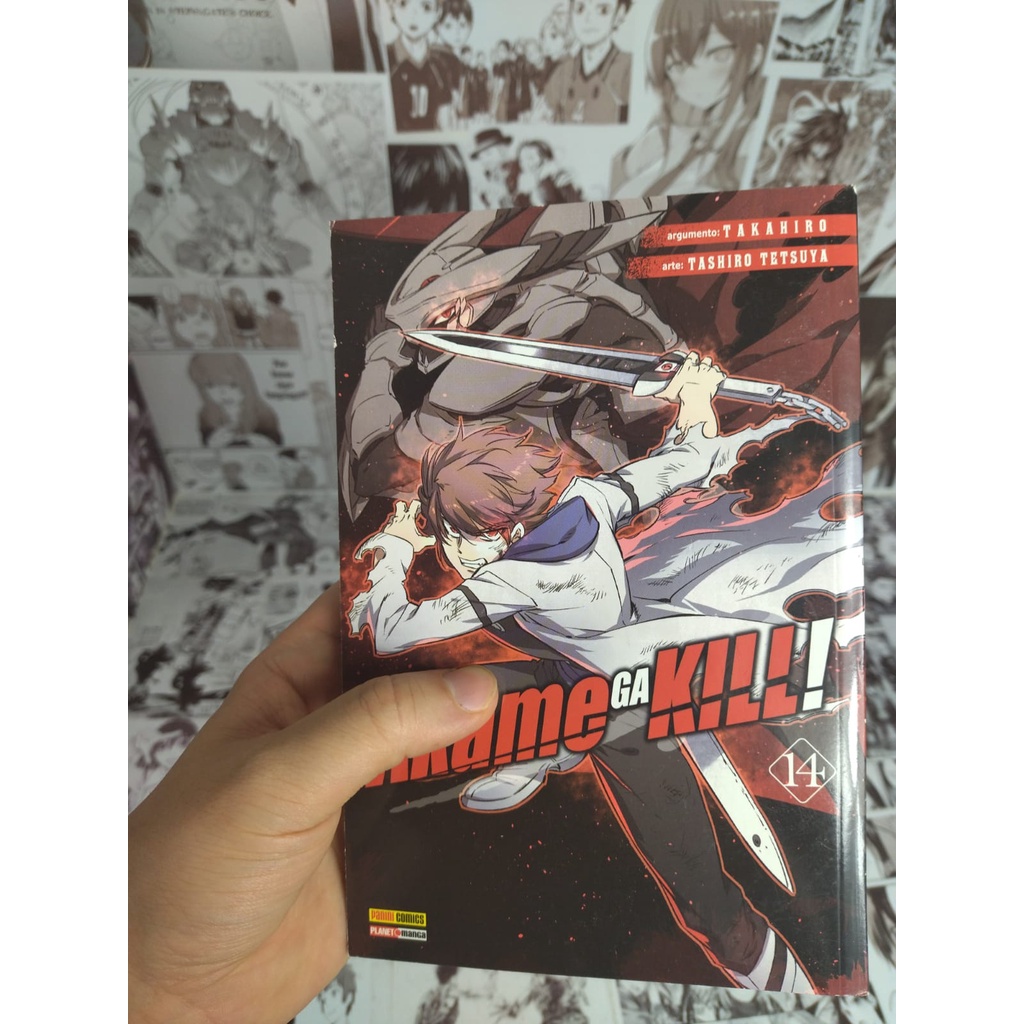 Mangá Akame Ga Kill! Volume 8 - Novo E Lacrado