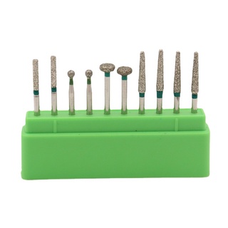 Polimento De Dentes Kit De Brocas De Diamante Dental Burs Pouco Interproximal Esmaltado Redução Definido Para O Laboratório De Alta Velocidade Mão Peça Clínica
