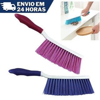 Escova Espanadeira Multiuso 32,5Cm Vassoura de Mao  Varre Mesa Sofá Carpete Tapete em Oferta na Shopee