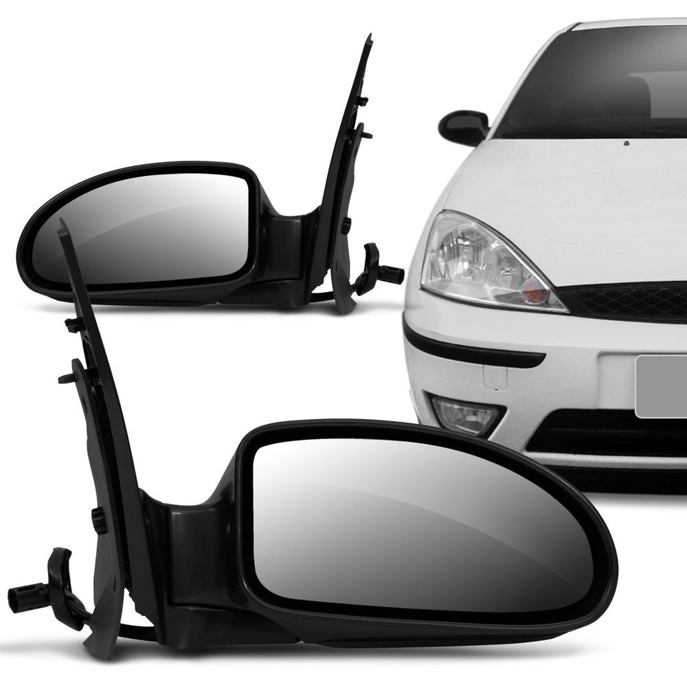 Retrovisor Elétrico Focus 2002 2003 2004 2005 2006 2007 2008 Preto