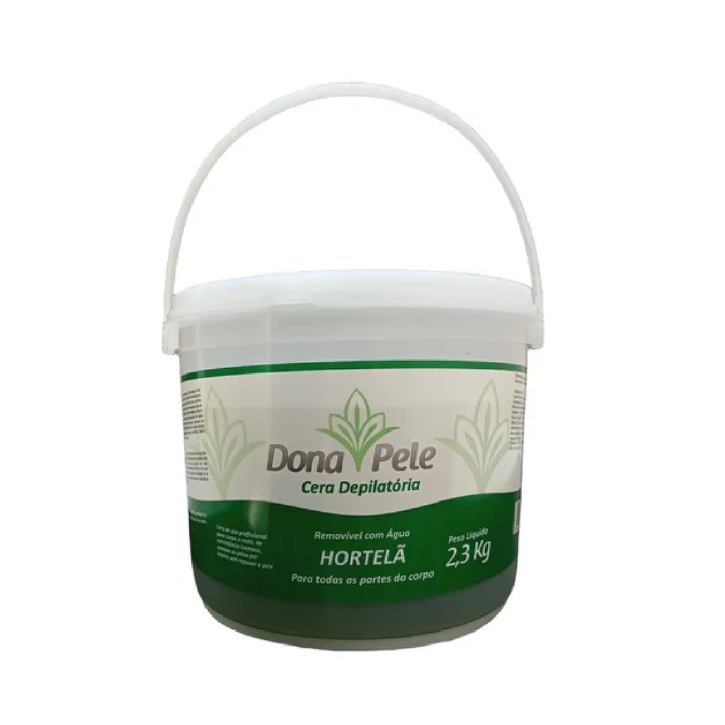 Cera Depilatória Hortelã 2,3kg Dona Pele