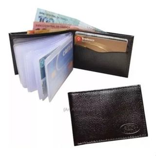 Mini Carteira Masculina, Carteira Pequena Slim Em Couro Legítimo em Oferta na Shopee