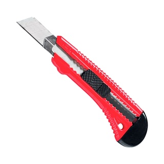 Estilete Largo Metal Profissional 18mm Com Trava - Mtx