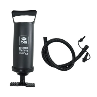 Bomba de Ar Manual Para Infláveis Colchão Boia e Piscinas Com Bico Adaptador