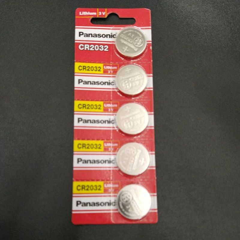 Bateria 2032 Panasonic tipo botão c/05