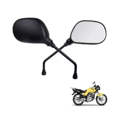Par Espelho Retrovisor No Modelo Original Suzuki Yes 125 / Dafra Speed