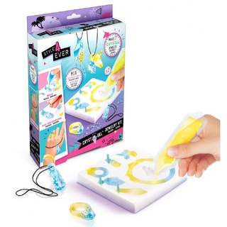 Kit Pulseiras E Jóias Em Gel Cristal 8630-6 - Fun em Oferta na Shopee