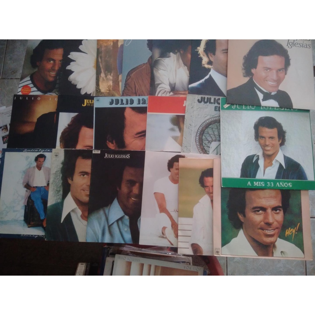 FEIRA DE VINIL JULIO IGLESIAS L5