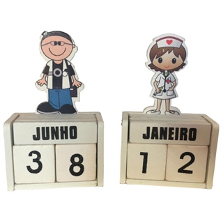 Calendário Artigo para Festa Ref: EF-166 em Oferta na Shopee
