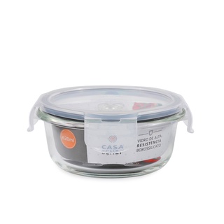 Pote de Vidro Redondo 620ml Casa do Chef