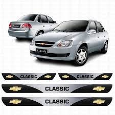 Kit Adesivo Protetor Resinado Soleira Porta Carro Classic em Oferta na Shopee