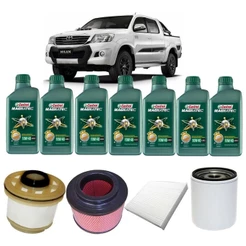 Troca De Óleo Castrol 10w40 Hilux 3.0 Diesel D4d 2005 2012