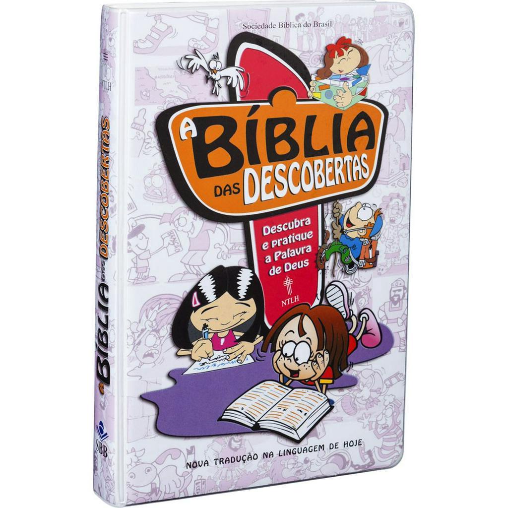 A Bíblia das Descobertas - Capa Ilustrada Rosa em Oferta na Shopee