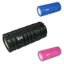 Rolo Massagem Foam Roller Liberação Miofascial Texturizado - Odin Fit