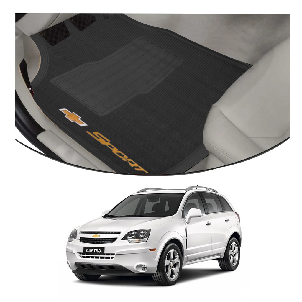 Tapete Personalizado Chevrolet Preto Captiva Sport | Shopee Brasil