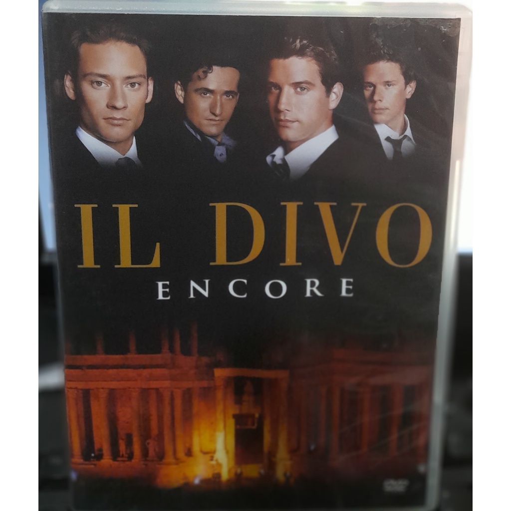 DVD- IL DIVO ENCORE-CONSERVADO