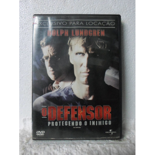 Dvd O Defensor - Protegendo O Inimigo - Dolph Lundgren