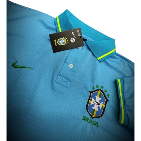 Camisa Polo Masculina Dry Fit Seleção Brasileira 2022 Esporte Copa do ...