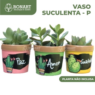 VASO DE PLANTA SUCULENTA P CACTO DECORATIVO