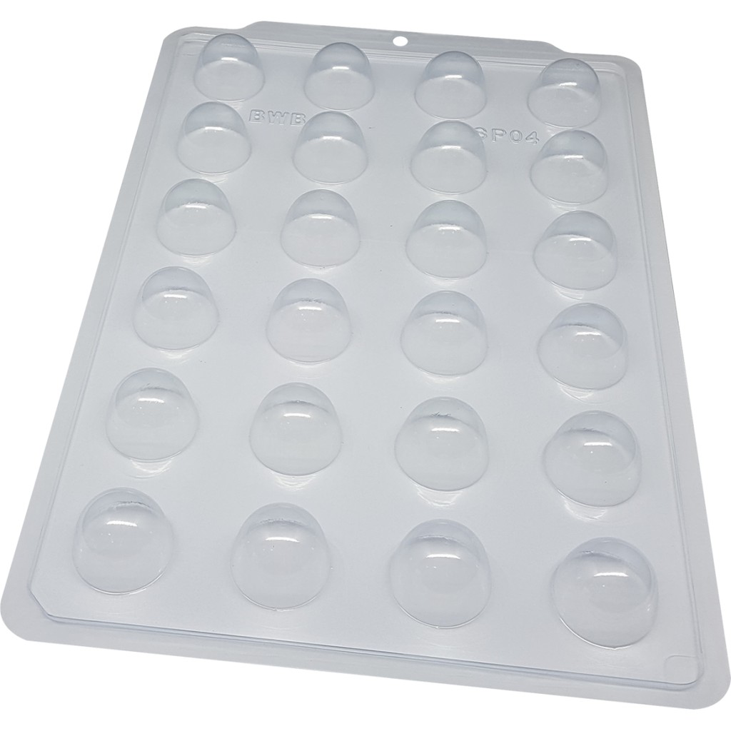 1~5 Forma BWB Simples Semiprofissional, Doces Finos Chocolates Cód. 3515 - SP Cereja Lisa