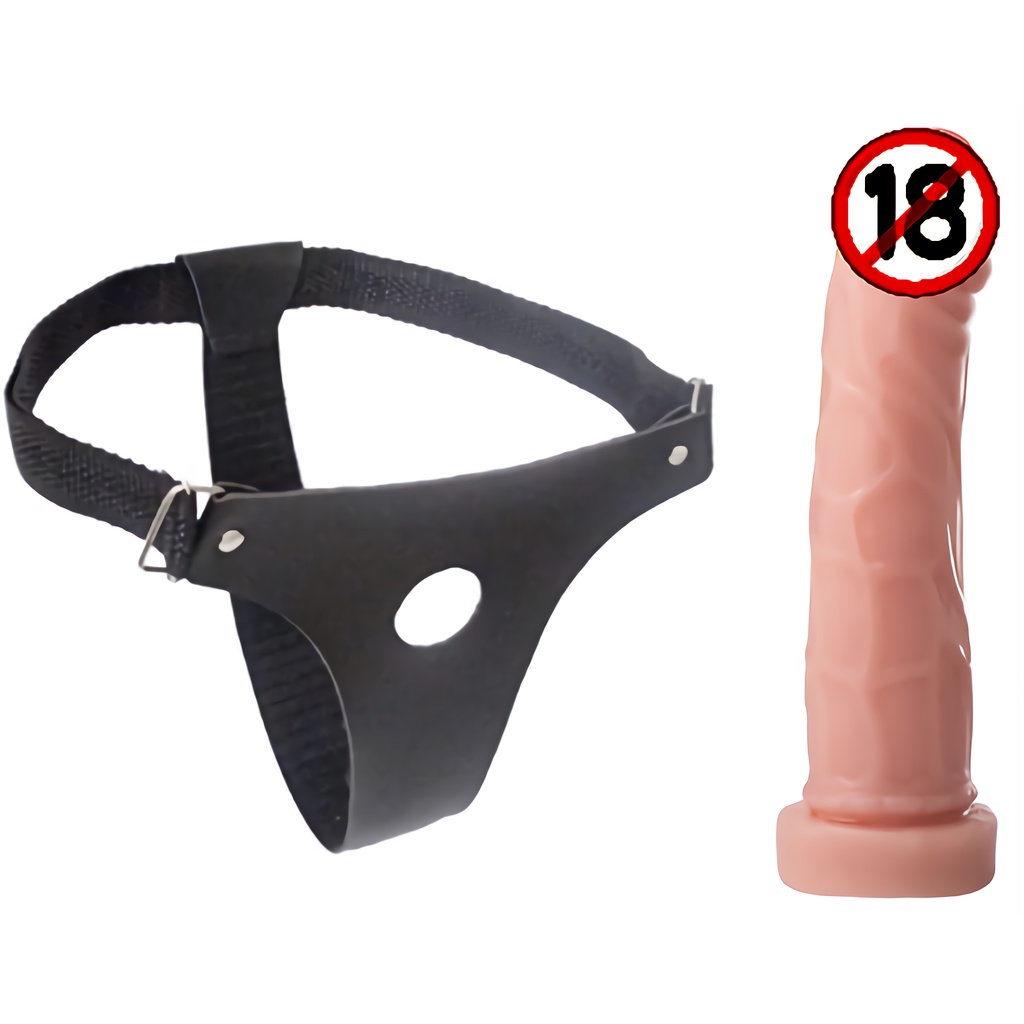 Pênis Com Cinta 15x3,5 Cm Strap on Prótese Peniana Sex Shop - Escorrega o  Preço