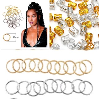 Kit de tranças anéis e argolas ajustáveis 50 unidades. em Oferta na Shopee