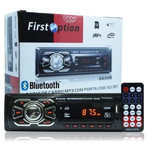 Radio Automotivo Mp3 Bluetooth fm usb First Option