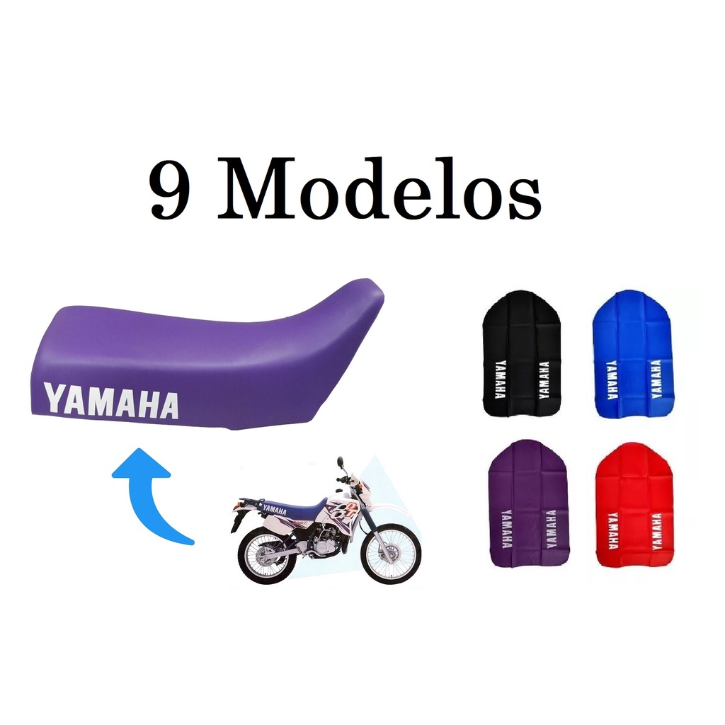 Capa Do Banco Modelo Original Dt 200 Com Escrita Azul Preta Roxo Vermelha Antiderrapante Fibra de Carbono