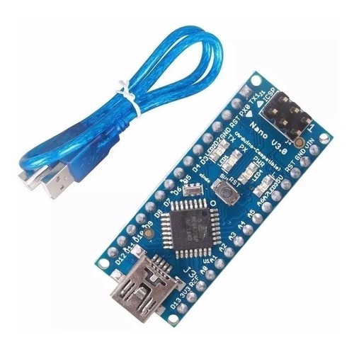 Arduino Nano V3.0 Avr Atmega328 P-au/ Com Cabo