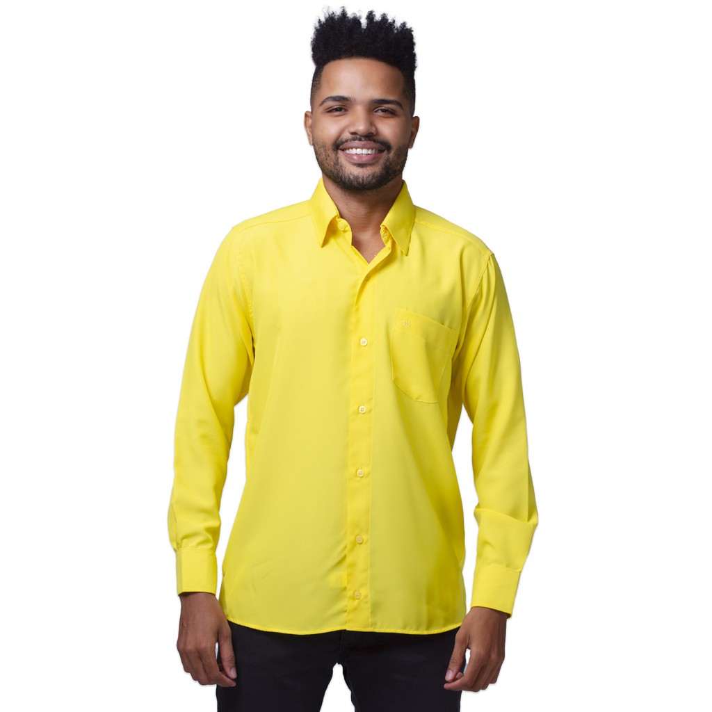 Camisa Social Microfibra - Não Amassa