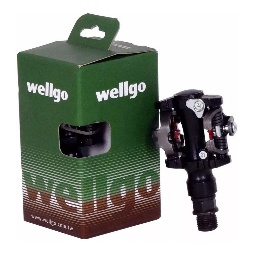 Pedal Clip Mtb Al Wellgo 919 Preto 9/16