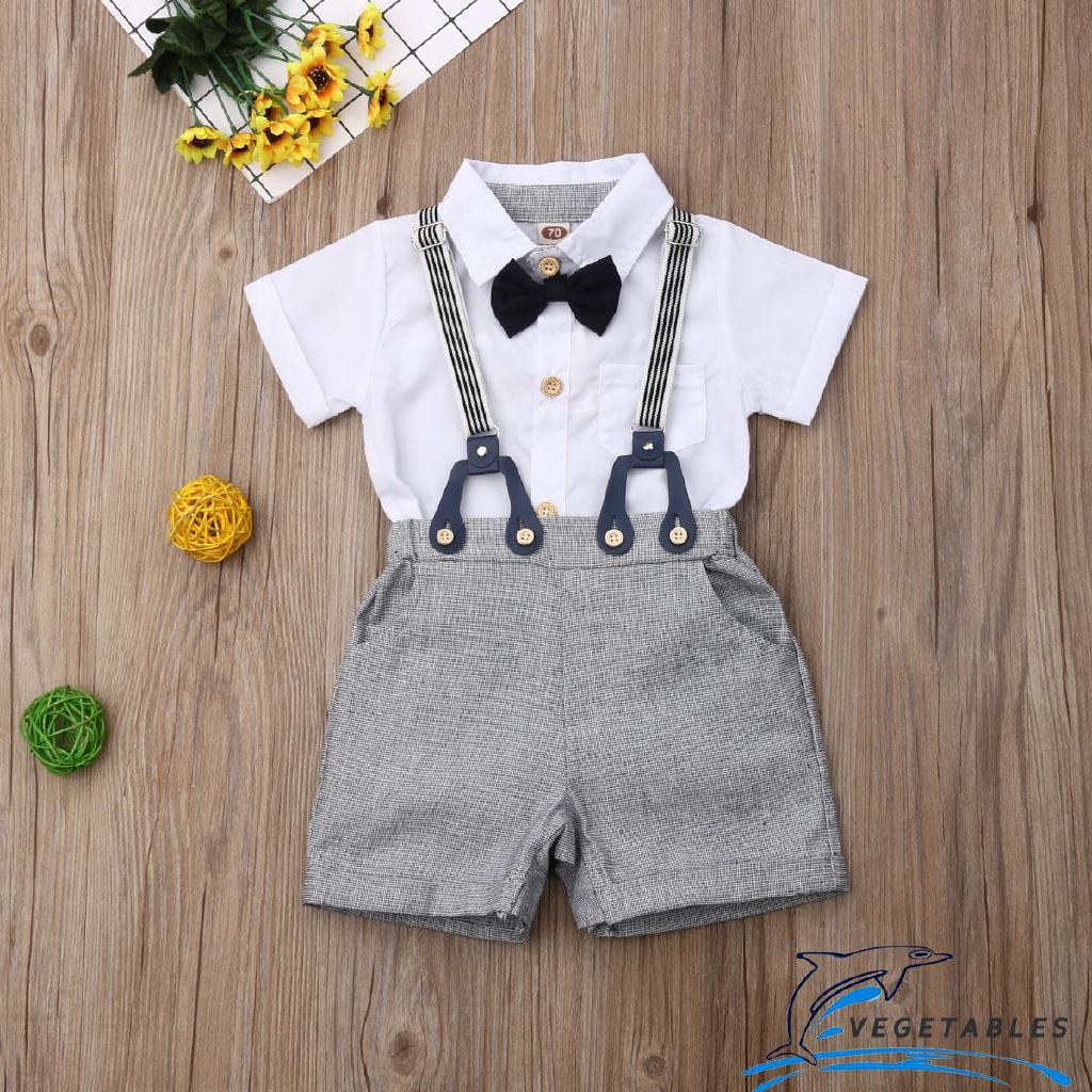 ℒℴѵℯ Bebe Recem Nascido Infantil Cavalheiro Tops Jardineiras Conjunto De Roupas Loѵe Newborn Infant Baby Boys Gentleman Tops Bib Pants Outfits Set Shopee Brasil