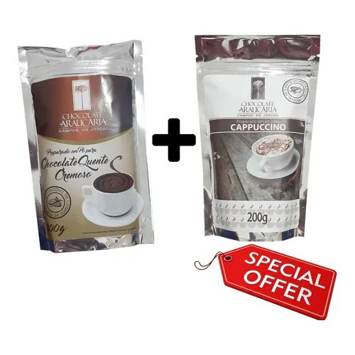 Chocolate Quente + Cappuccino De Campos Do Jordão Oferta