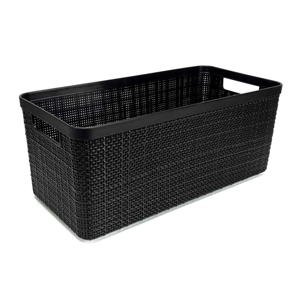 Cesto Organizador ECO Juta 7,4L Organização Decorativa Casa Organizada Prático e Funcional