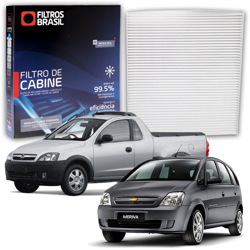 Filtro da Cabine Ar Condicionado General Motors Meriva 1.8 em Oferta na Shopee