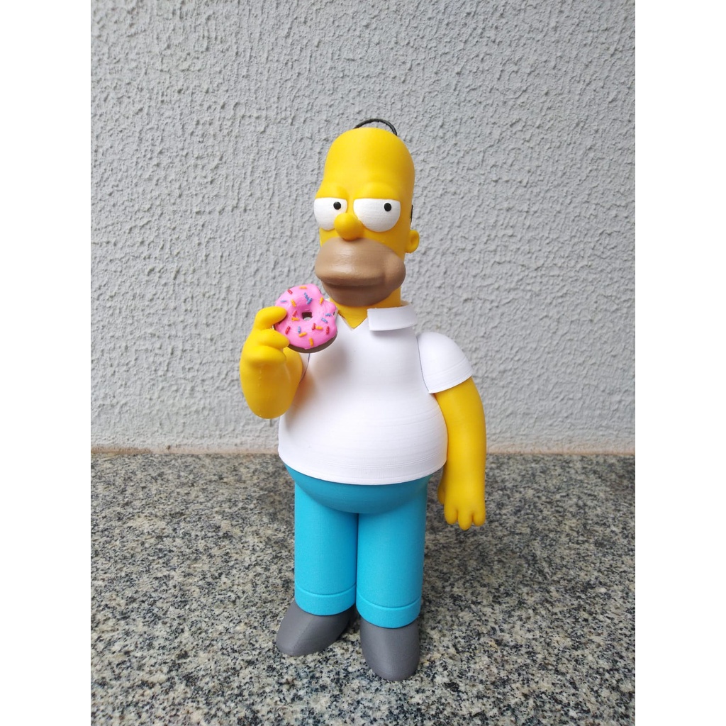 Moletom masculino algodao simpsons homer no Shoptime