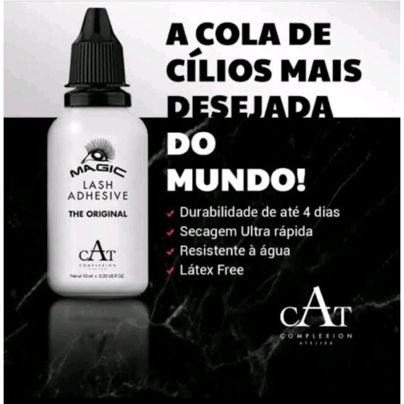 Cola para Cilios Postiços Atelier Paris Original Make up- 10ml