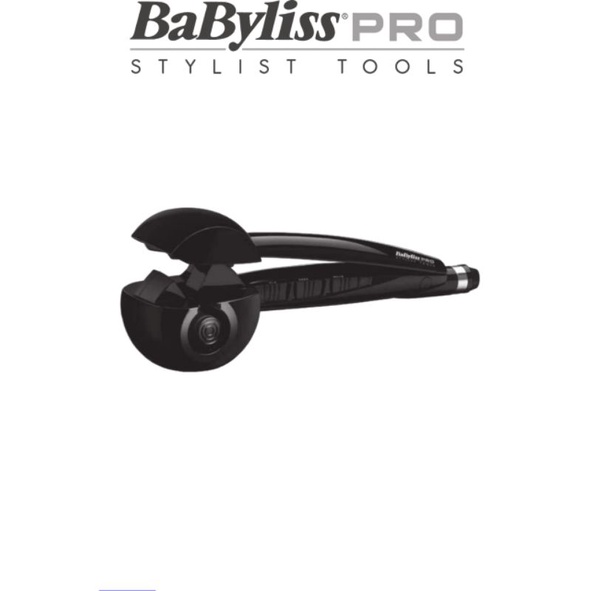 Babyliss stylist tools black edição especial para cacheadora de cabelo miracurl nano titanium bivolt